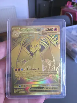Mega Charizard Y EX 294/217 Gold Hyper Rare Ascended Heroes Pokemon TCG - Fresh! - Image 1