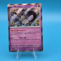 The Pokemon Company Mimikyu 160/091 Paldean Fates Holo Shiny Rare English - Image 2