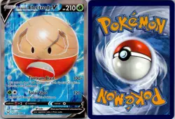 HISUIAN ELECTRODE V 172/196 ULTRA RARE LOST ORIGIN POKEMON NEAR MINT - Image 3