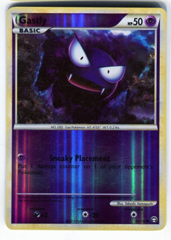 Gastly 63/102 (Reverse Holo) LP - Triumphant Pokemon TCG - Image 1
