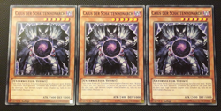 Yu-Gi-Oh! 3x Caius der Schattenmonarch, SR01-DE004, Common, 1.A., GD/GD/PL - Image 1