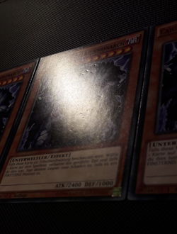 Yu-Gi-Oh! 3x Caius der Schattenmonarch, SR01-DE004, Common, 1.A., GD/GD/PL - Image 3