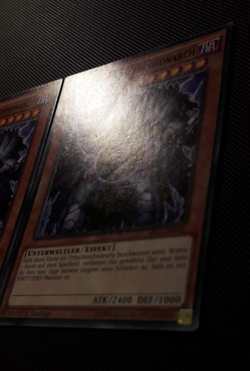 Yu-Gi-Oh! 3x Caius der Schattenmonarch, SR01-DE004, Common, 1.A., GD/GD/PL - Image 4
