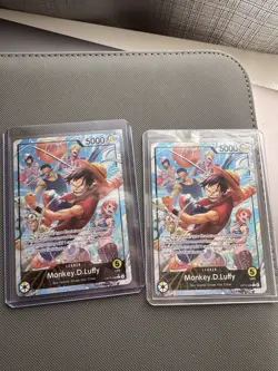 2 One Piece Monkey D Luffy OP-15 Leader Alt Art English - Image 1