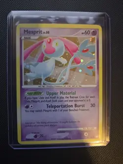 Mesprit 14/123 Holo Mysterious Treasures Pokemon TCG Trading Card Game - Image 1