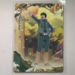 Kayou Naruto Might Guy SE Series 2 Jin Chapter NRSA02-SE-003L5 Guy sensei Card - Image 1