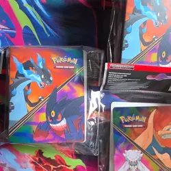 Pokemon Mini Binders Holds 60 Cards Charizard Gengar. BINDERS ONLY! Lot of 5! - Image 4