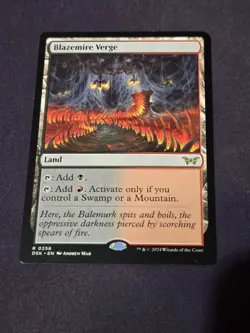 Blazemire Verge Duskmourn: House of Horror Regular - Image 1