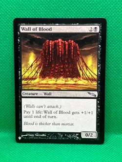 MTG Wall of Blood - The List - Mystery Booster 2 - Regular - Image 1