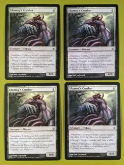 Ulamog's Crusher x4 Rise of the Eldrazi 4x Playset Magic the Gathering MTG - Image 1
