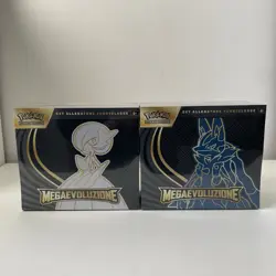 POKEMON Mega Evoluzione ITA ETB Set allenatore fuoriclasse Gardevoir + Lucario - Image 2
