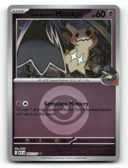 Team Rocket's Mimikyu (Energy Symbol) 097/217 - Ascended Heroes - Pokemon NM/M - Image 1