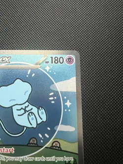 Mew EX PAF 232/91 Englisch Paldean Fates Pokemon Card NM - Image 3