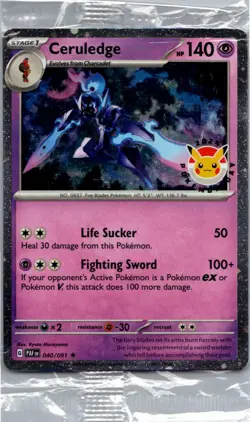 Ceruledge - (Pokemon Day 2024) (Cosmos Holo) Promo Miscellaneous Cards & Product - Image 1