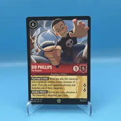 Disney Lorcana | Wilds Unknown | Legendary COLD FOIL | Sid Phillips Toy Surgeon - Image 1