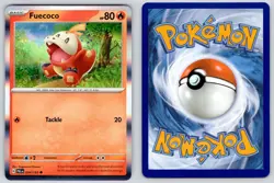 Fuecoco 034/193 Holo Common Miscellaneous Cards & Products Pokemon Near Mint - Image 3