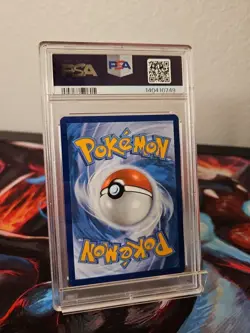 Pokemon TCG Omanyte Scarlet & Violet Holo Illustration Card 180/165 PSA 10 - Image 2