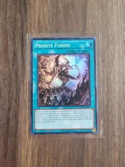 Yugioh DUAD-EN065 - Primite Fusion - Super Rare NM - Image 1
