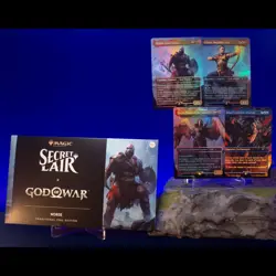 MTG Secret Lair x God of War Norse Rainbow Foil Edition - Image 5