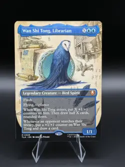 MTG Wan Shi Tong Librarian Borderless Avatar Last Airbender Mythic 0320 Regular - Image 1