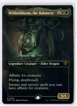 Witherbloom, the Balancer (Borderless) SOS 288 Magic: The Gathering Mythic NM - Image 1