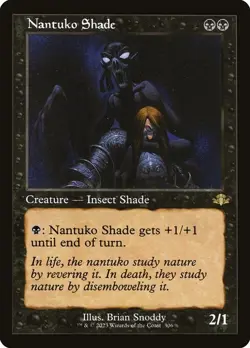 1x Nantuko Shade - Retro Frame NM Eng MTG - Dominaria Remastered - Image 1