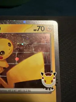 2026 Pikachu 051 🌀 SWIRL🌀 Stamped Pokemon Day 30th Anniversary Promo Card - Image 3