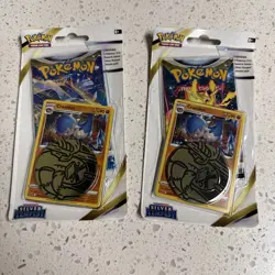 Pokemon SWSH12 Silver Tempest Checklane Blister Booster Packs Set of 2 SEALED! - Image 1