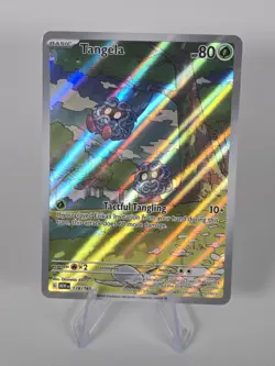 Pokemon Scarlet & Violet 151 Tangela 178/165 Illustration Rare IR NM - Image 1