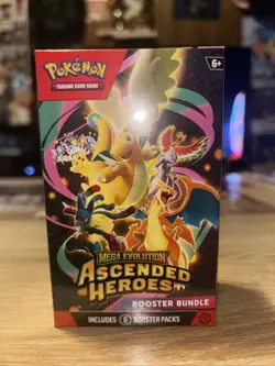 Pokemon TCG- Mega Evolution Ascended Heroes Booster Bundles SEALED - Image 1