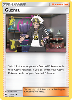 Guzma 115/147 Burning Shadows Uncommon NM 2017 - EXPANDED GLC - Image 2
