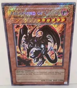 Yugioh Archfiend of Gilfer RP02-EN094 Secret Rare With HOLO BLEED Retro Pack 2 - Image 1