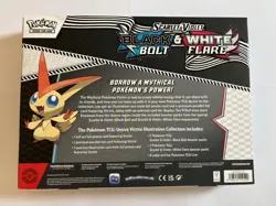Pokemon S&V Black Bolt & White Flare Victini Illustration Collection Box Sealed - Image 2