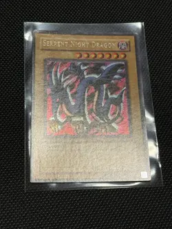 Yugioh Serpent Night Dragon MRL-103 REVERSE SECRET RARE MISPRINT - Image 5