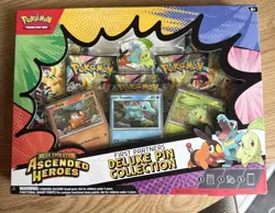 Pokemon TCG - Ascended Heroes First Partners Deluxe Pin Collection Box Sealed - Image 1