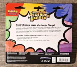 Pokemon TCG Ascended Heroes 2-pack Blister Pack Factory Sealed Larry's Komala - Image 2