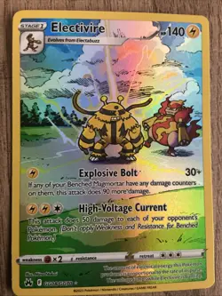 Electivire Crown Zenith Galarian Gallery Holo Rare Pokemon TCG GG08/GG70 - Image 1