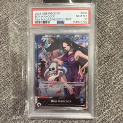 💎 PSA 10 One Piece Boa Hancock PSA Magazine Exclusive Promo OP07-038 Gem Mint - Image 1