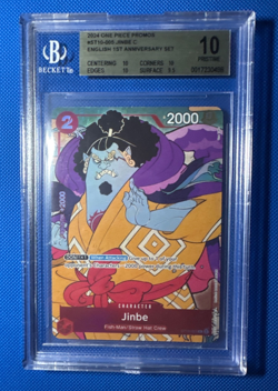 2024 ONE PIECE ENGLISH VERSION 1ST ANNIVERSARY SET #005 JINBE - Image 1