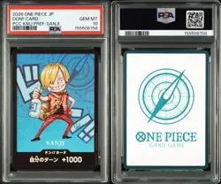 PSA 10 Sanji DON!! Card Promo One Piece Japanese Kumamoto Prefecture - Image 3