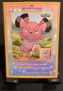 [Peru] Snubbull 265 VLP/NM 3R Torneo De Maestros Pokemon Card () - Image 1