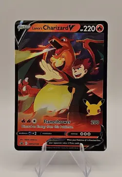 Lance's Charizard V SWSH133 SWSH: Sword & Shield Promo Cards Holo - Image 1