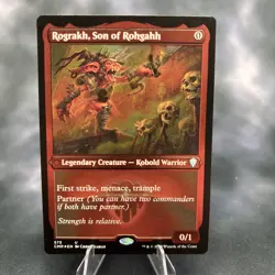 Rograkh, Son of Rohgahh (Foil Etched) Commander Legends Foil - Image 1