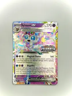 Pokemon Card Sylveon ex 041/131 STAMPED Prismatic Evolutions Near Mint - Image 1