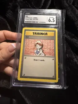 Pokemon bill (1999) Base Set 91/102 CGC Ex/NM+ 6.5 Vintage Card - Image 1