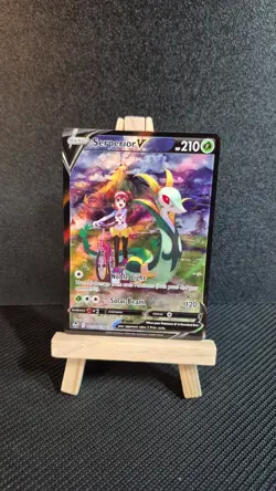 Pokemon Serperior V TG13/TG30 NM Trainer Gallery Silver Tempest - Image 1