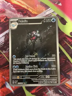 🔥Pokemon - Paldean Fates - Palafin 225/91 - Holo - NM+🔥 - Image 1