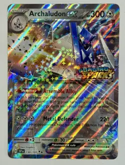 Pokemon TCG: Archaludon ex - 2024 Prerelease Promo SSP 130/191 - Double Rare - Image 4