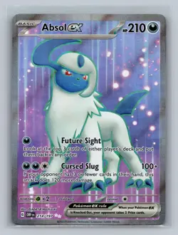 Absol ex 214/197 Ultra Rare Obsidian Flames Pokemon NM - Image 1