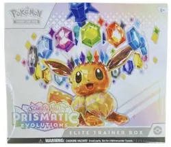 Pokemon Scarlet & Violet Prismatic Evolutions Elite Trainer Box - Image 1